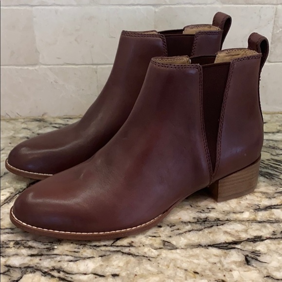 Madewell Carina leather ankle boots aa185 - Picture 1 of 4